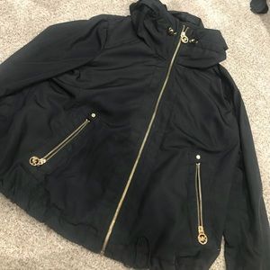 Michael Kors black track jacket in medium